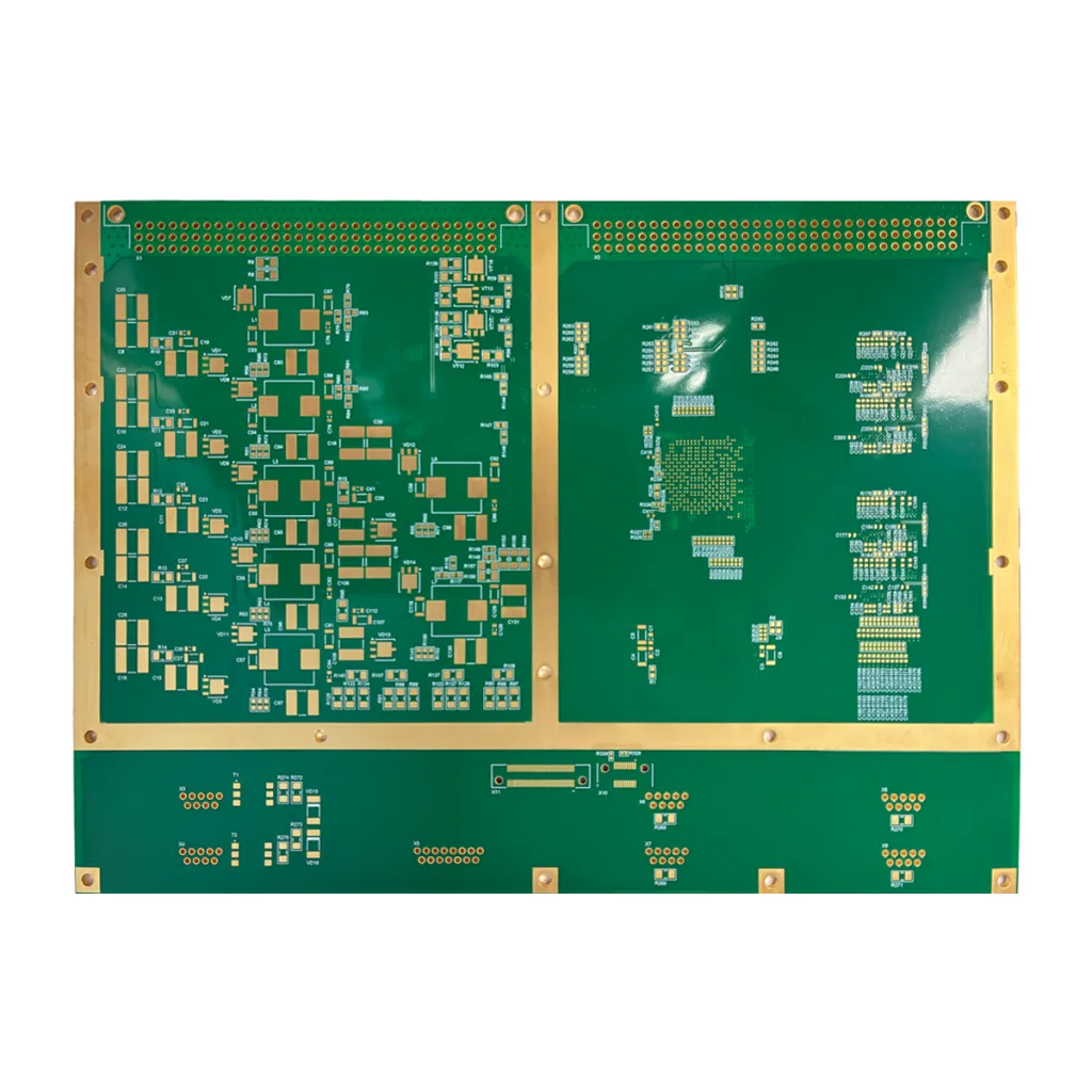 18 Layer High Performance Megtron 7 PCB Manufacturer 1 86mm Thick 