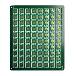 Custom 2-Layer Rigid FR-4 PCB | ENIG + Hard Gold Finish | High Reliability & Low Cost