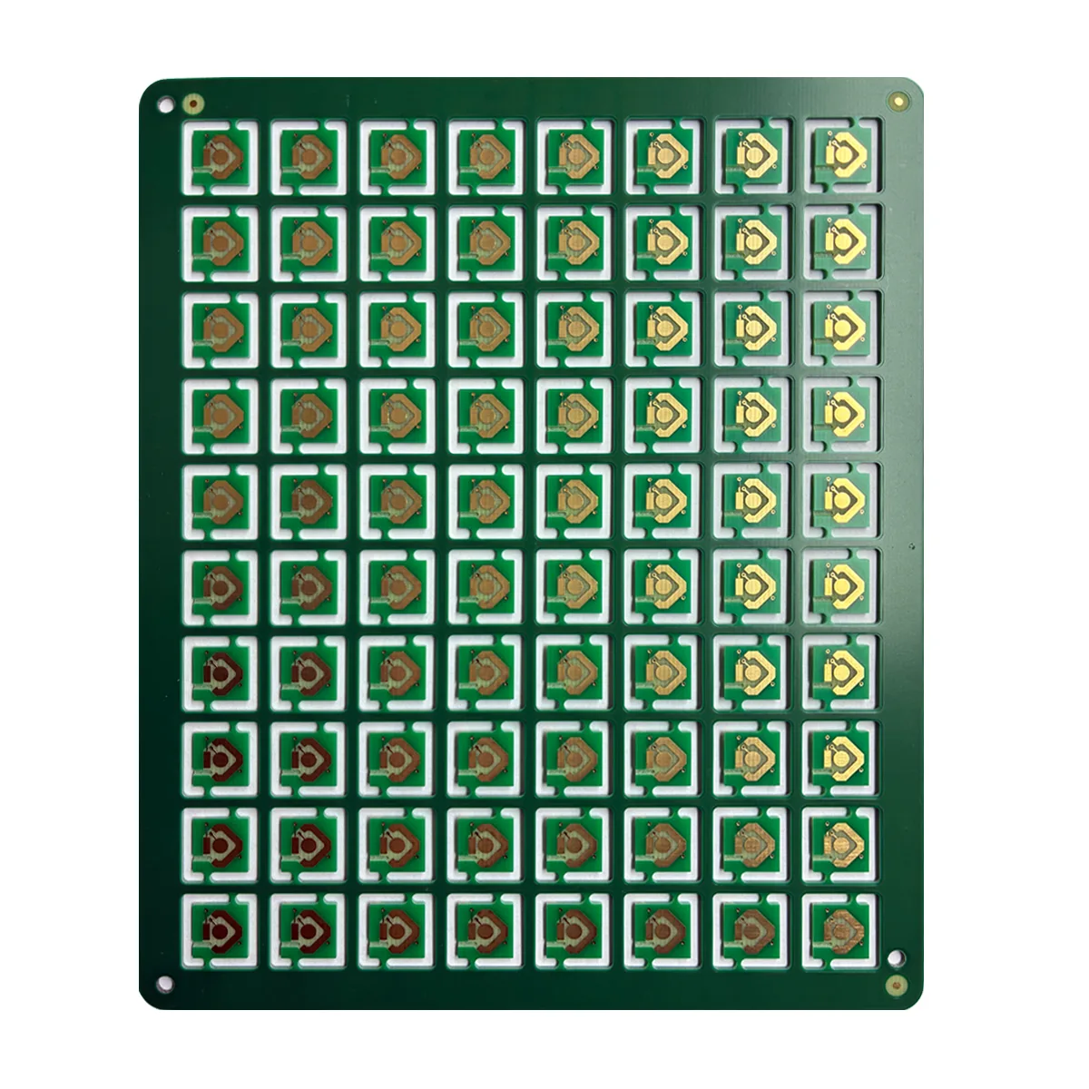 2-PCB FR4 à couche avec finition de surface en or par immersion et plaquée or