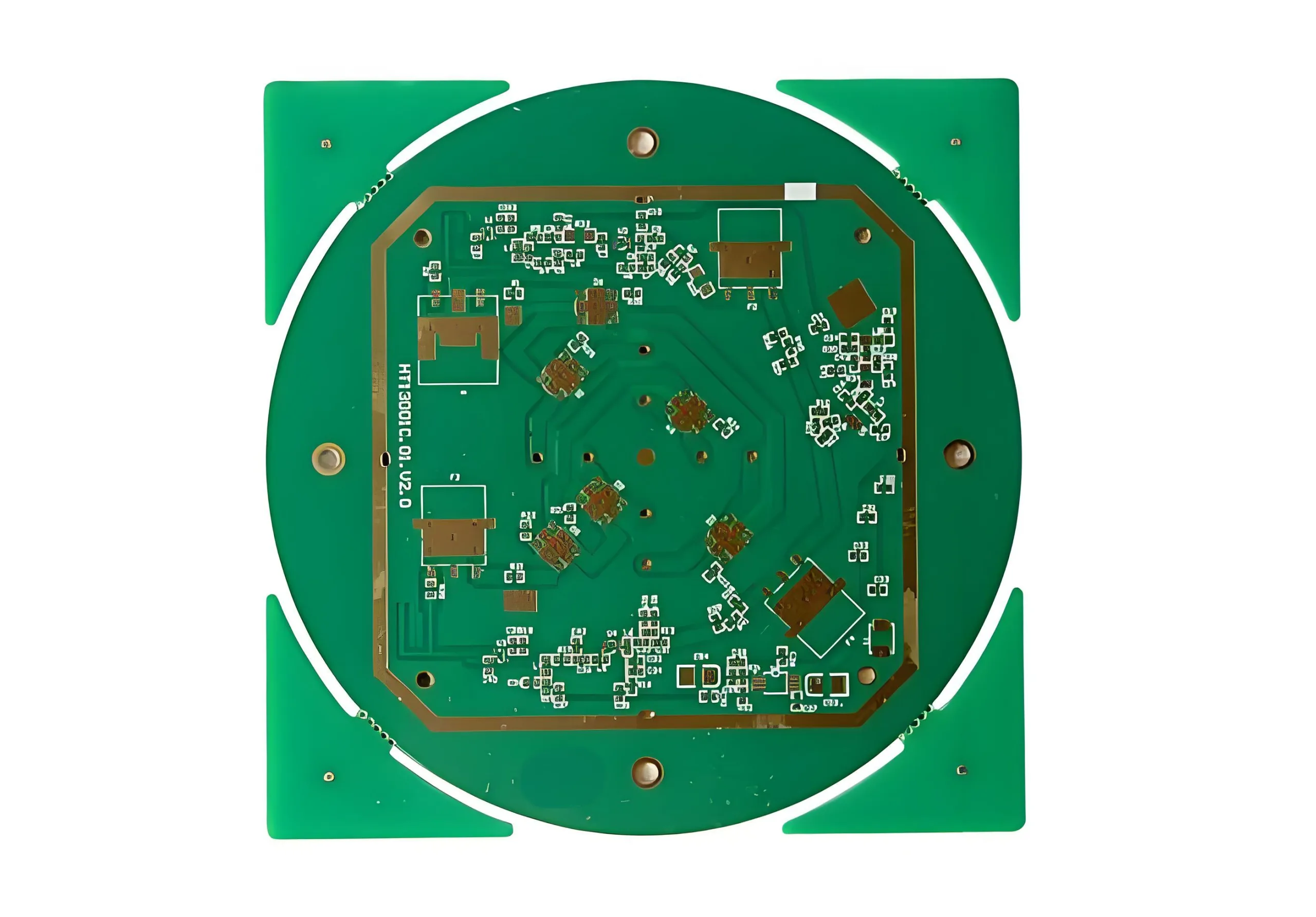 2-طبقة 1.6 مم روجرز RO6002 ثنائي الفينيل متعدد الكلور