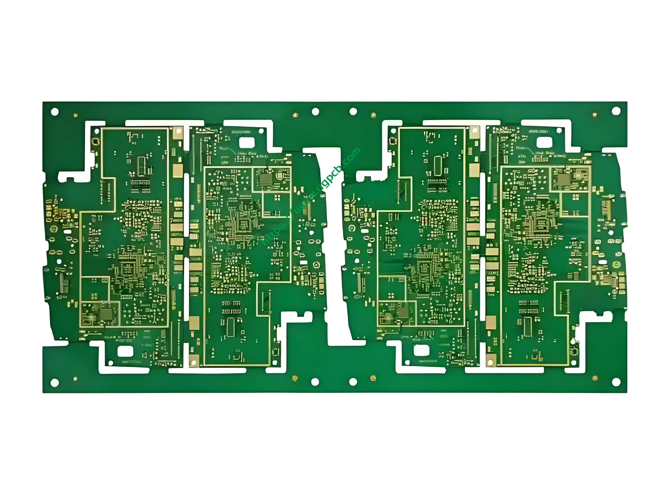 High-Frequency Hybrid Laminate PCB Made with RO4350B and FR4 Materials