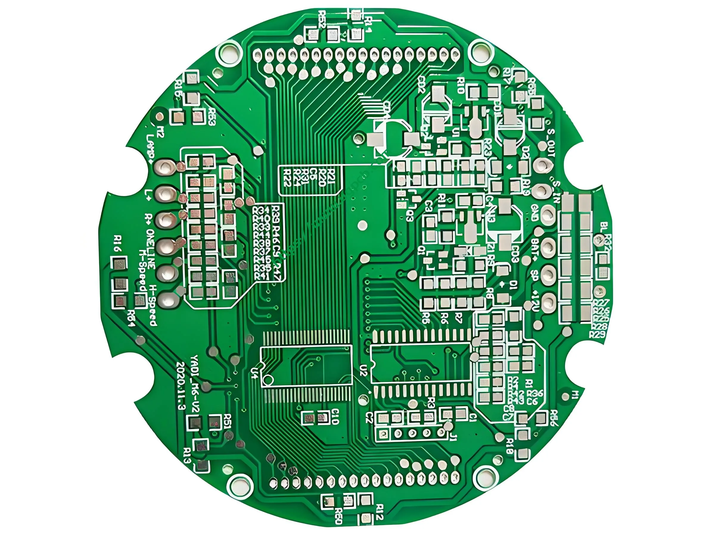 2 Layers GPS Module PCB with FR4 material for high-performance GPS applications.