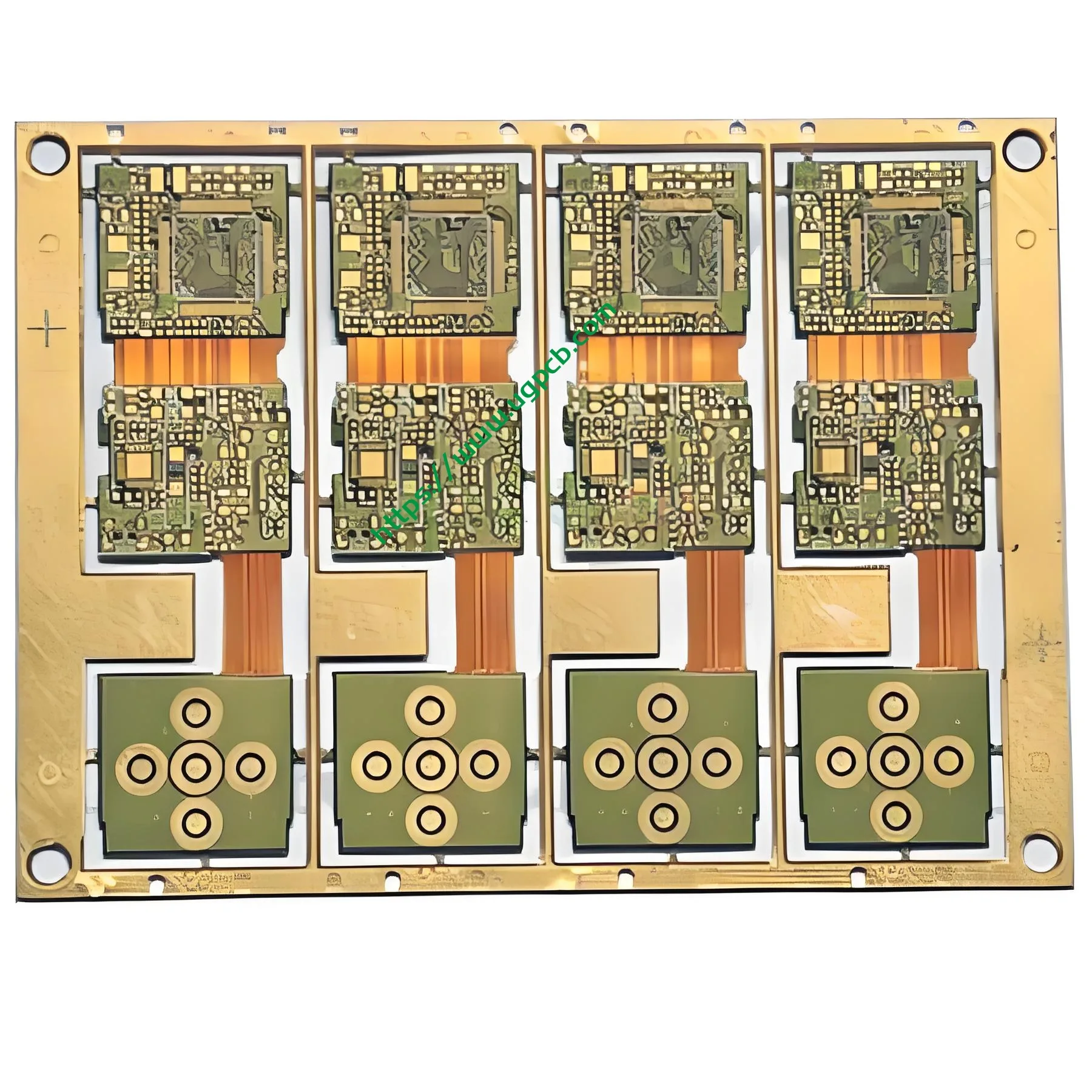 UGPCB In-Depth Analysis: 6-Layer Rigid + 4-Layer Flexible Yellow Soldermask Rigid-Flex Board – Ushering in a New Era of High-Density Interconnection