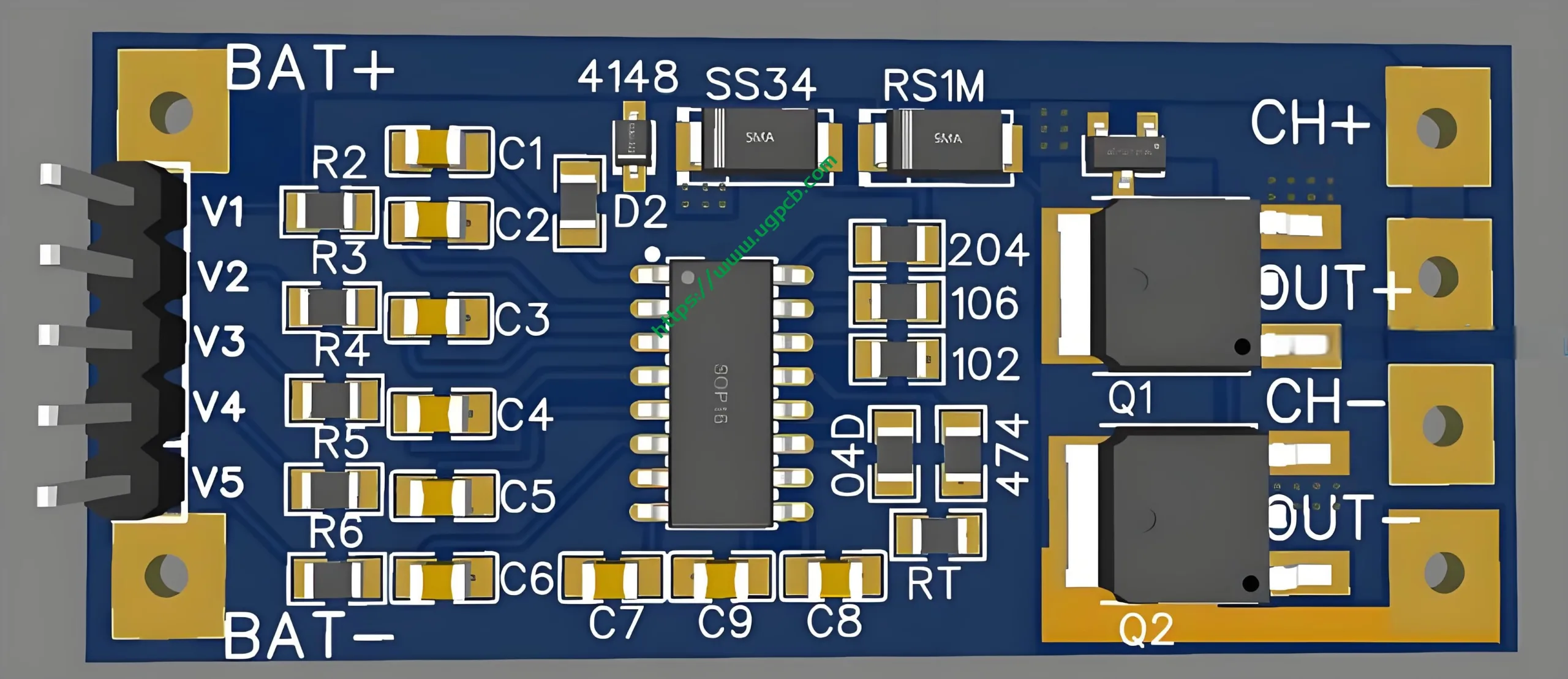 Battery Protection PCB
