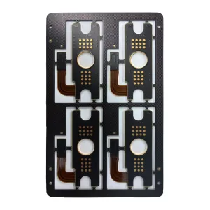 4-Layer Rigid-Flex PCB Manufacturer - High Tg, 1.6mm Thick, ENIG+Gold Plating | UGPCB