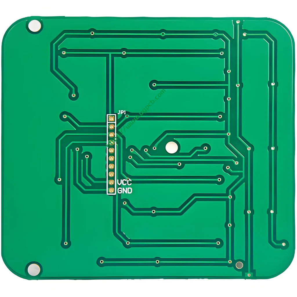 Double-sided carbon oil circuit board