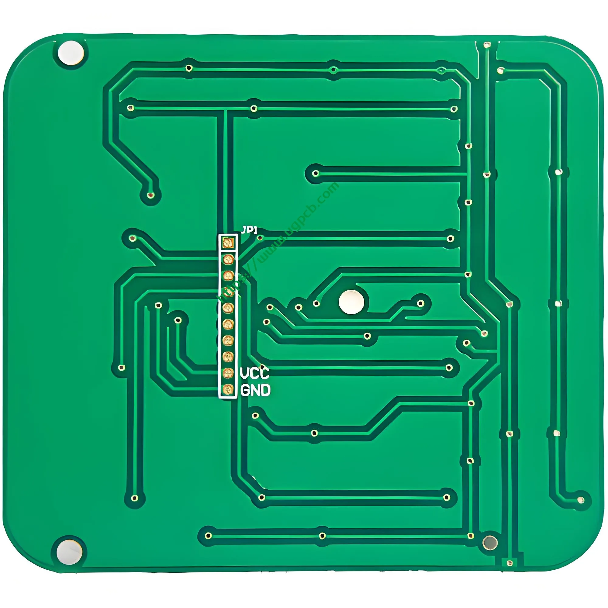 Double-Sided Carbon Oil Circuit Board – FR4 1.6mm
