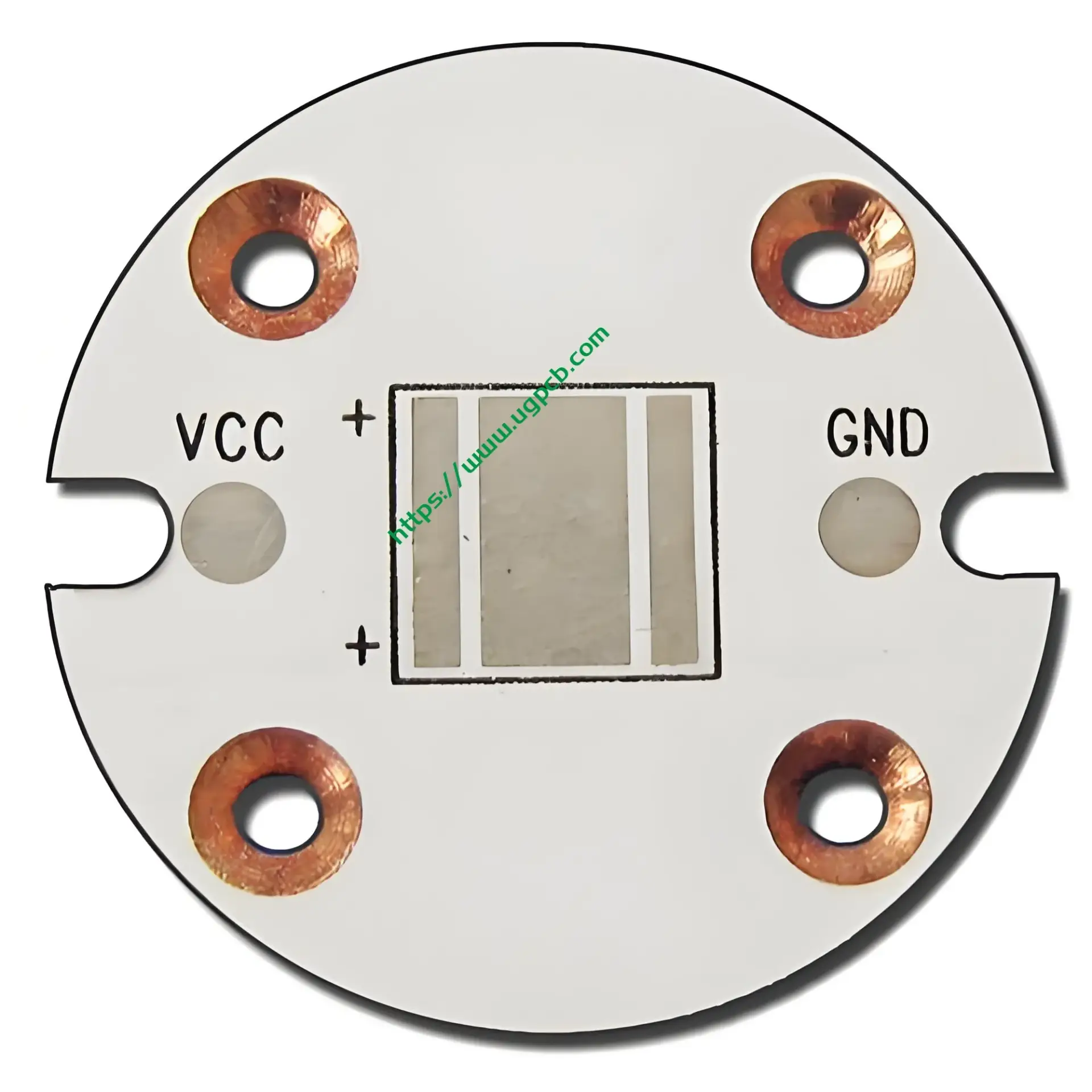 LED Counterbore Hole PCB | Aluminum Base for Superior Heat Dissipation