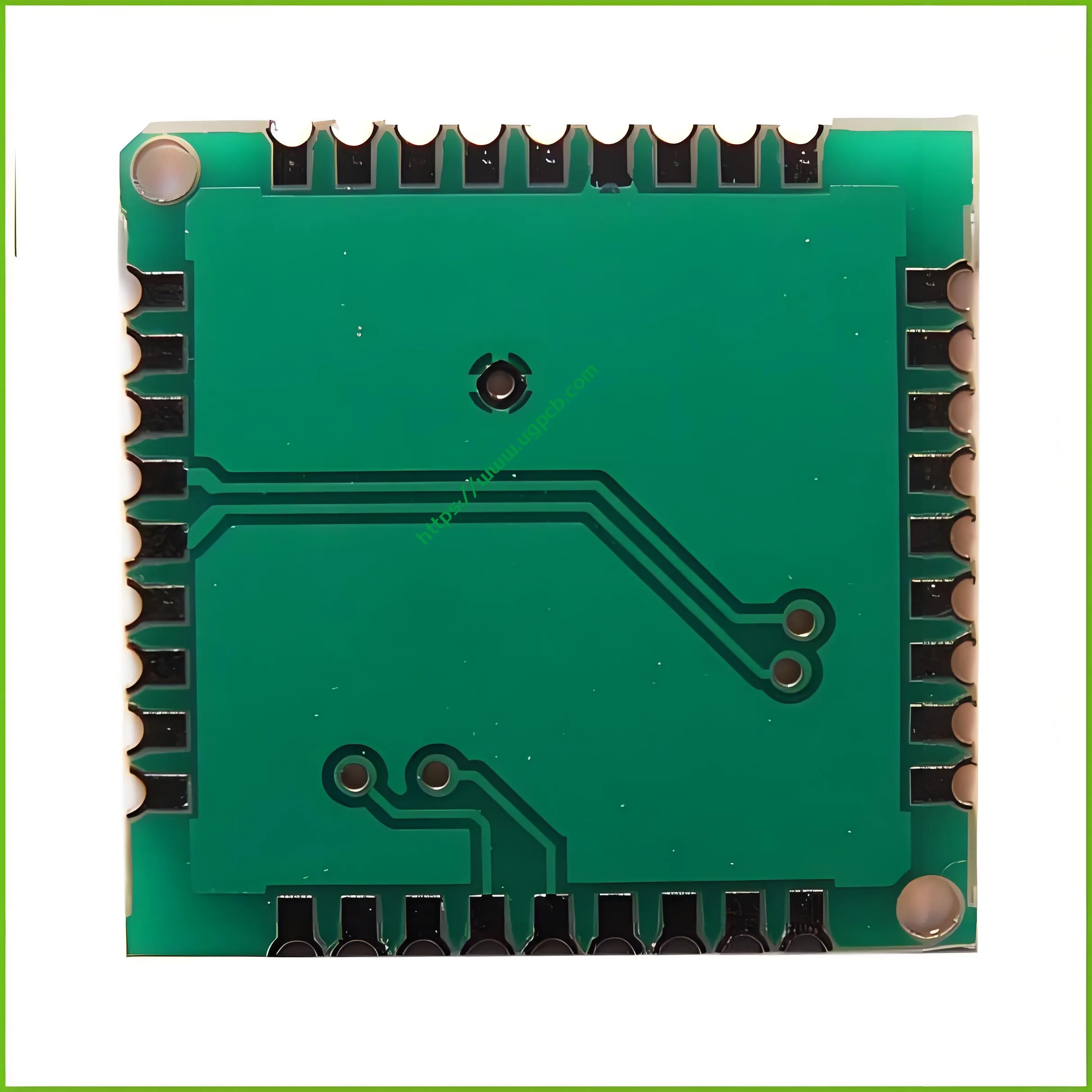 Through Hole Plug Carbon Ink PCB | FR-1 94V-0 Material | OSP Surface Finish