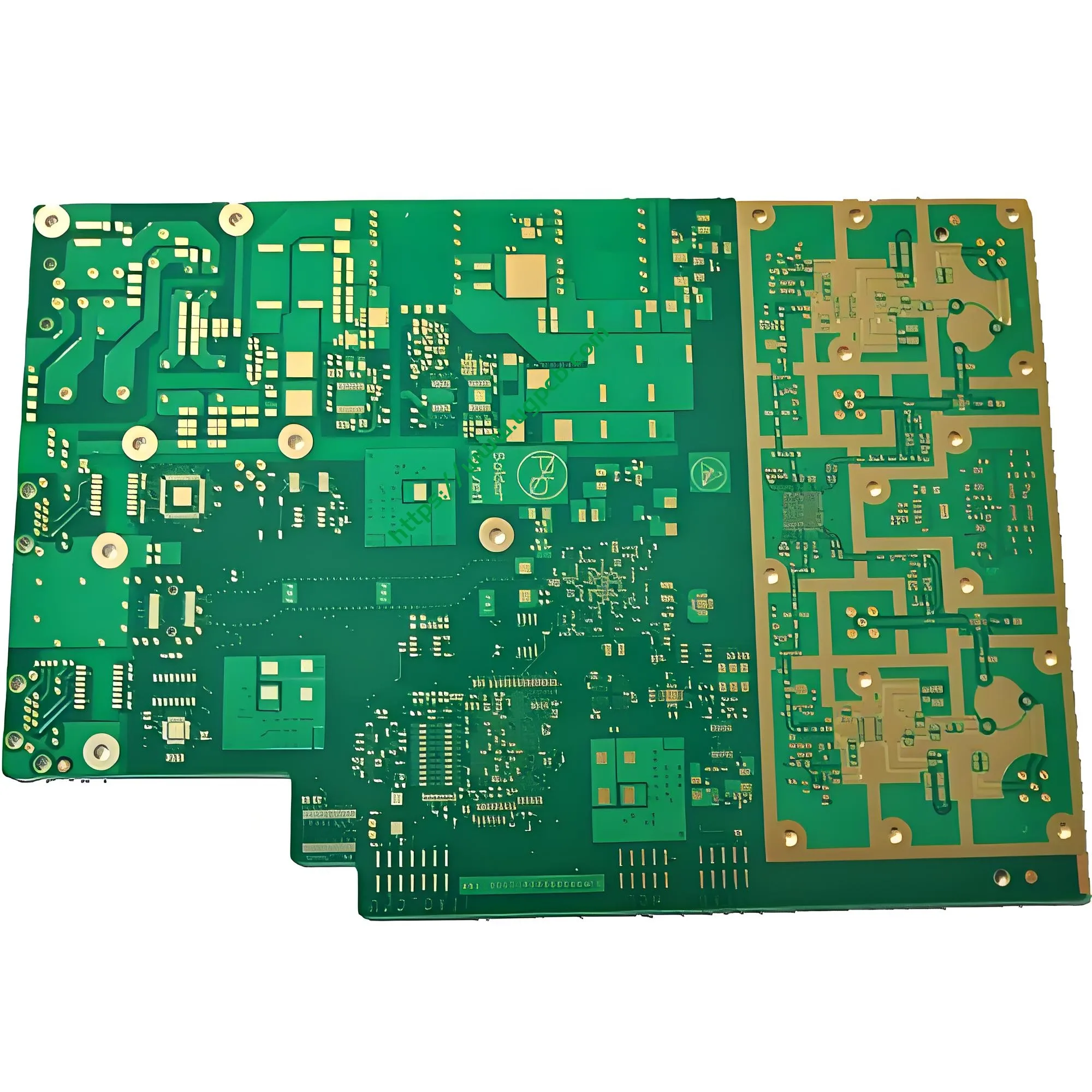 6-Layer High-Frequency Hybrid Board (Rogers4350B+FR4 Mixed PCB): The Optimal Solution for Integrating RF Front-Ends and High-Speed Digital Circuits