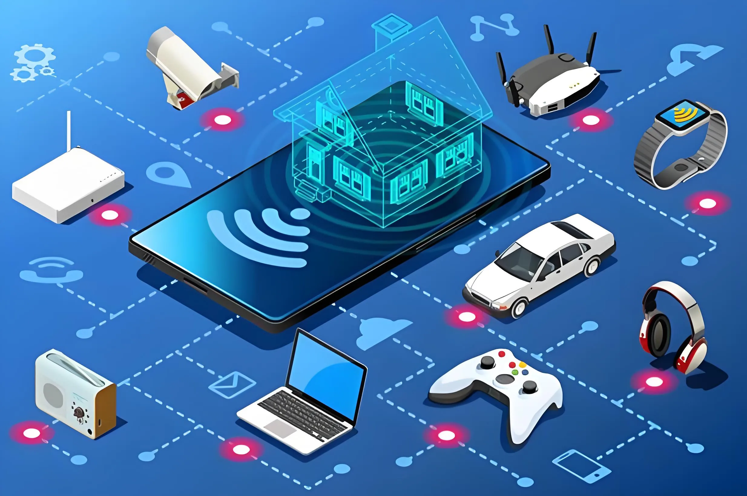 IoT Applications: UGPCB Rogers RO4350B+FR4 High Frequency Hybrid PCB, used in Internet of Things and related electronics.
