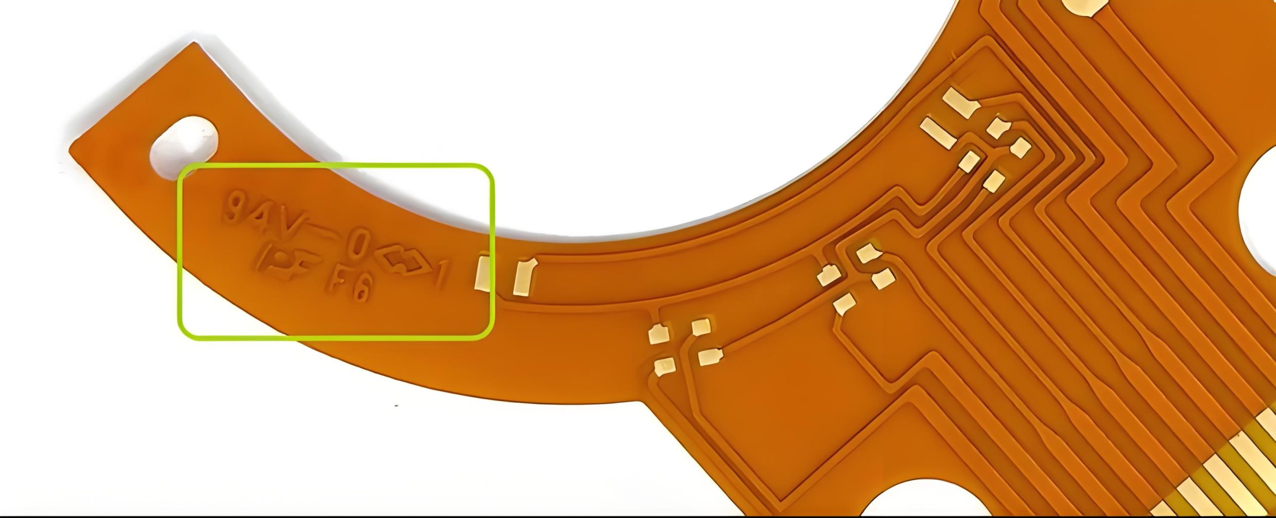 Flame Retardant FPCB (Flexible gedruckte Leiterplatte) Rated UL94 V-0