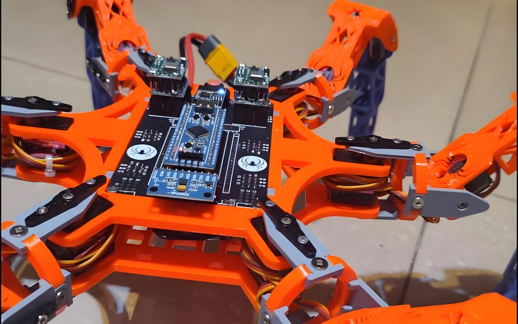 robot motor control PCB intelligent quadruped robot application