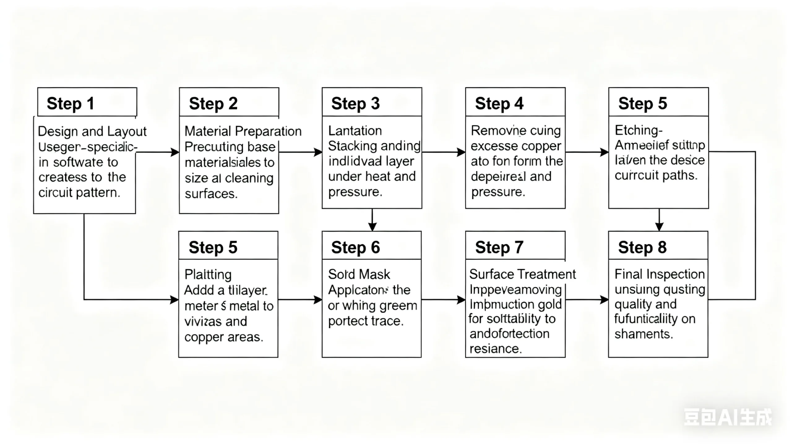 10-layer ENIG PCB manufacturing process