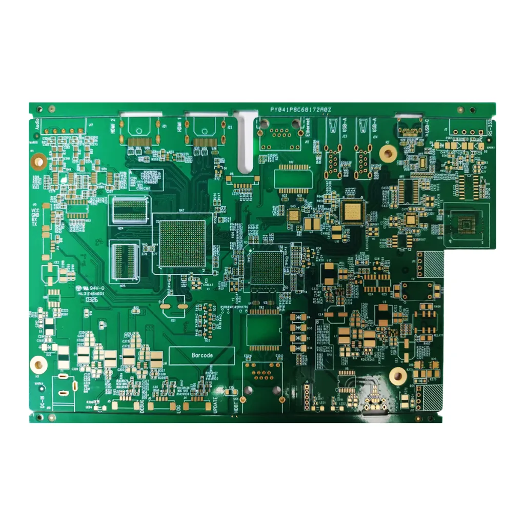 PCB เมนบอร์ดหุ่นยนต์อัจฉริยะ Android – 6-การออกแบบประสิทธิภาพสูงแบบเลเยอร์