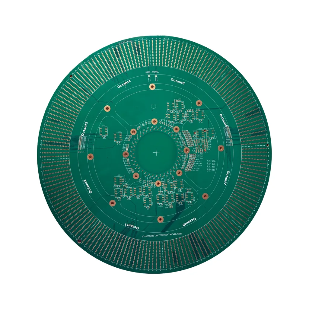 50-strat a mâncat card sonde PCB