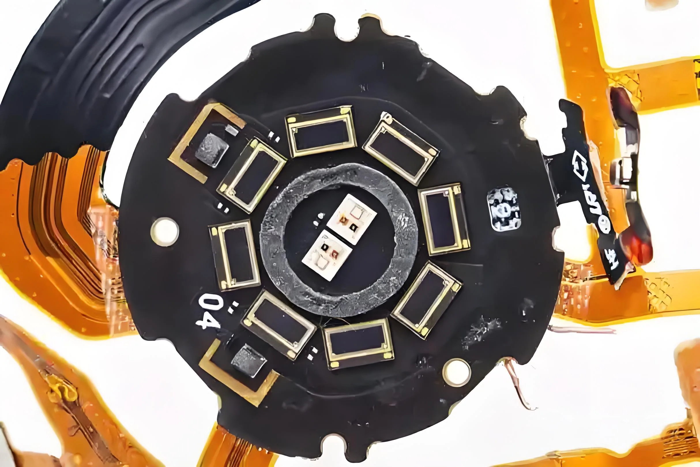 Smartwatch Rigid-Flex PCB Cross-Section