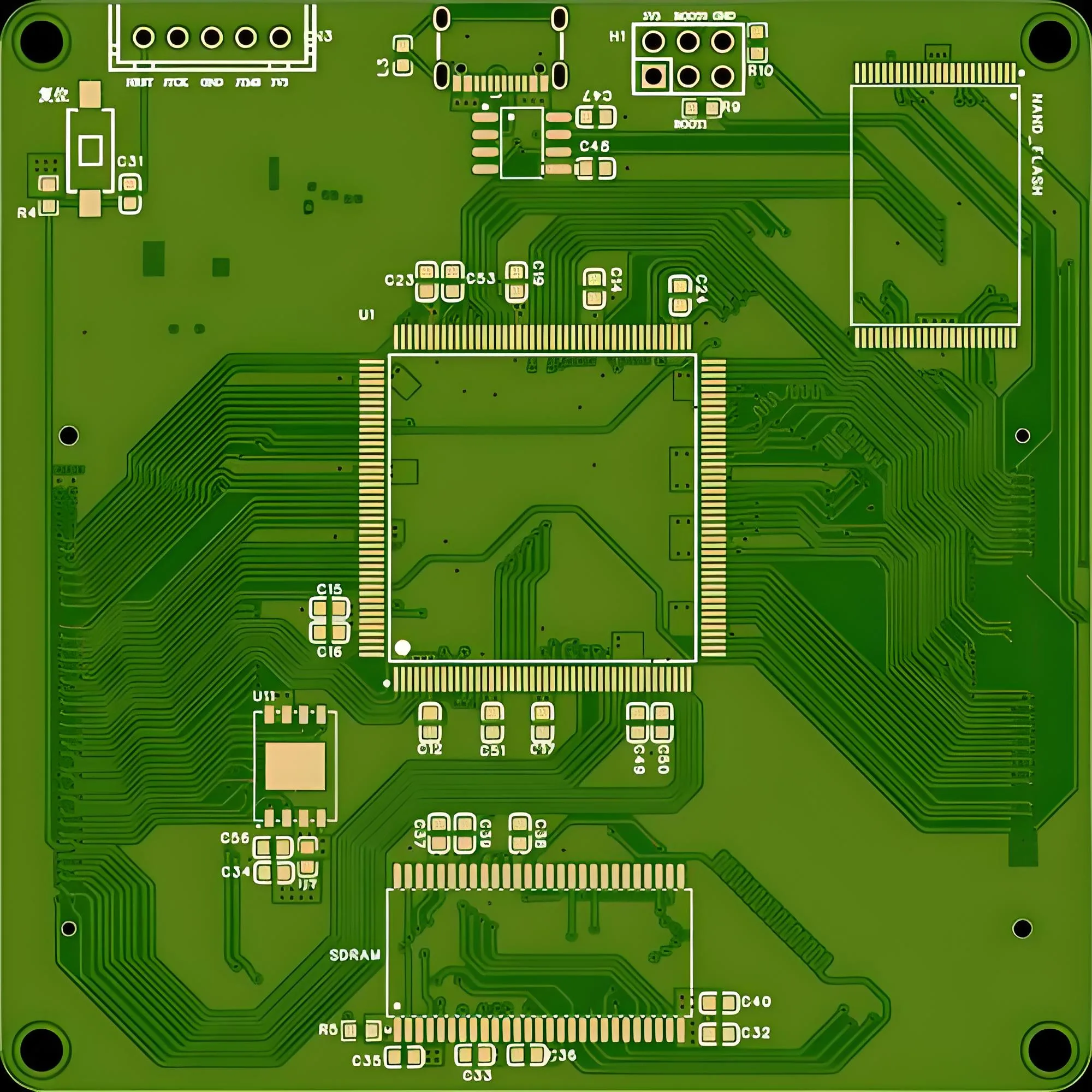 PCB silkscreen