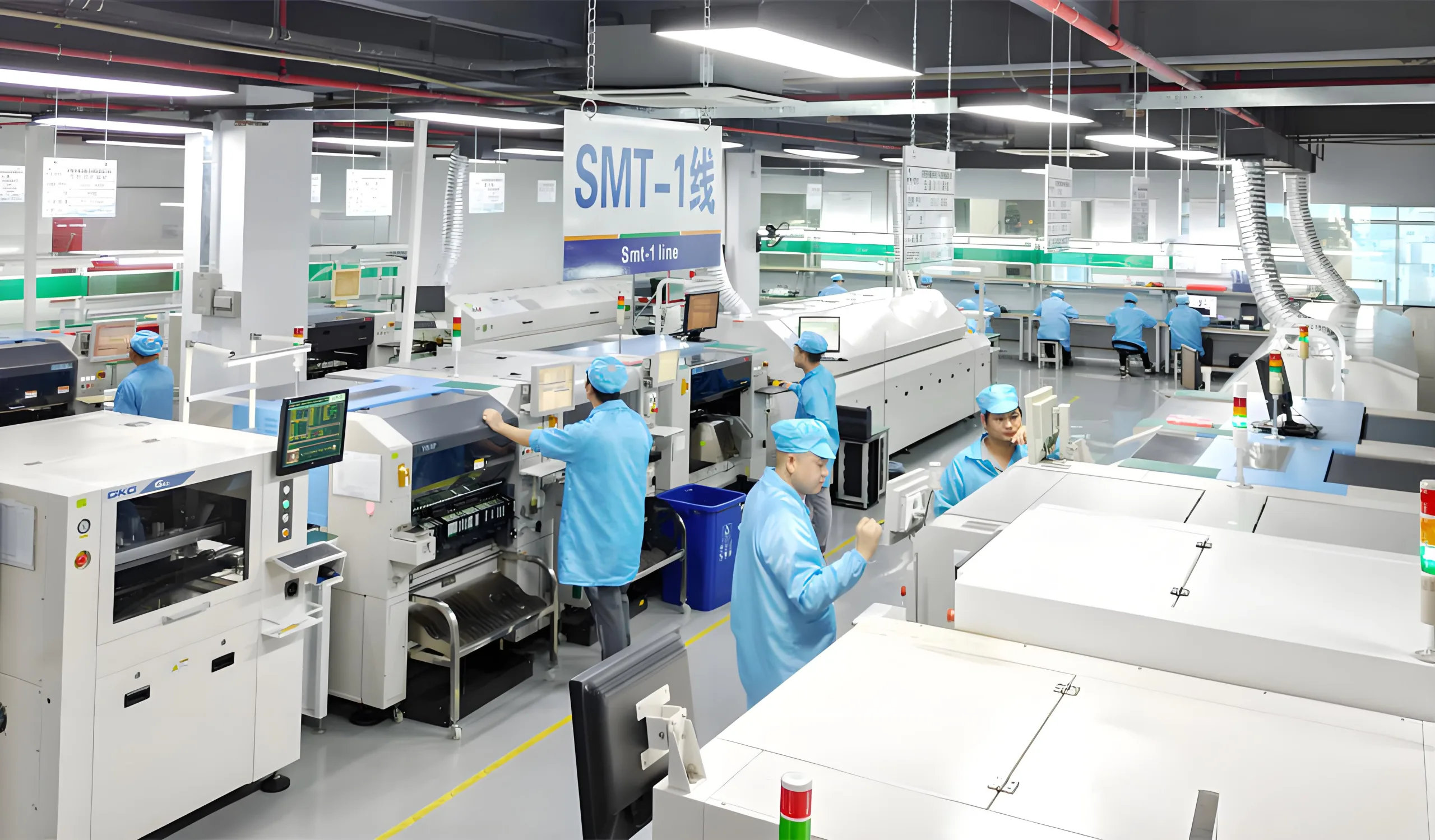 UGPCB's SMT Assembly Production Line