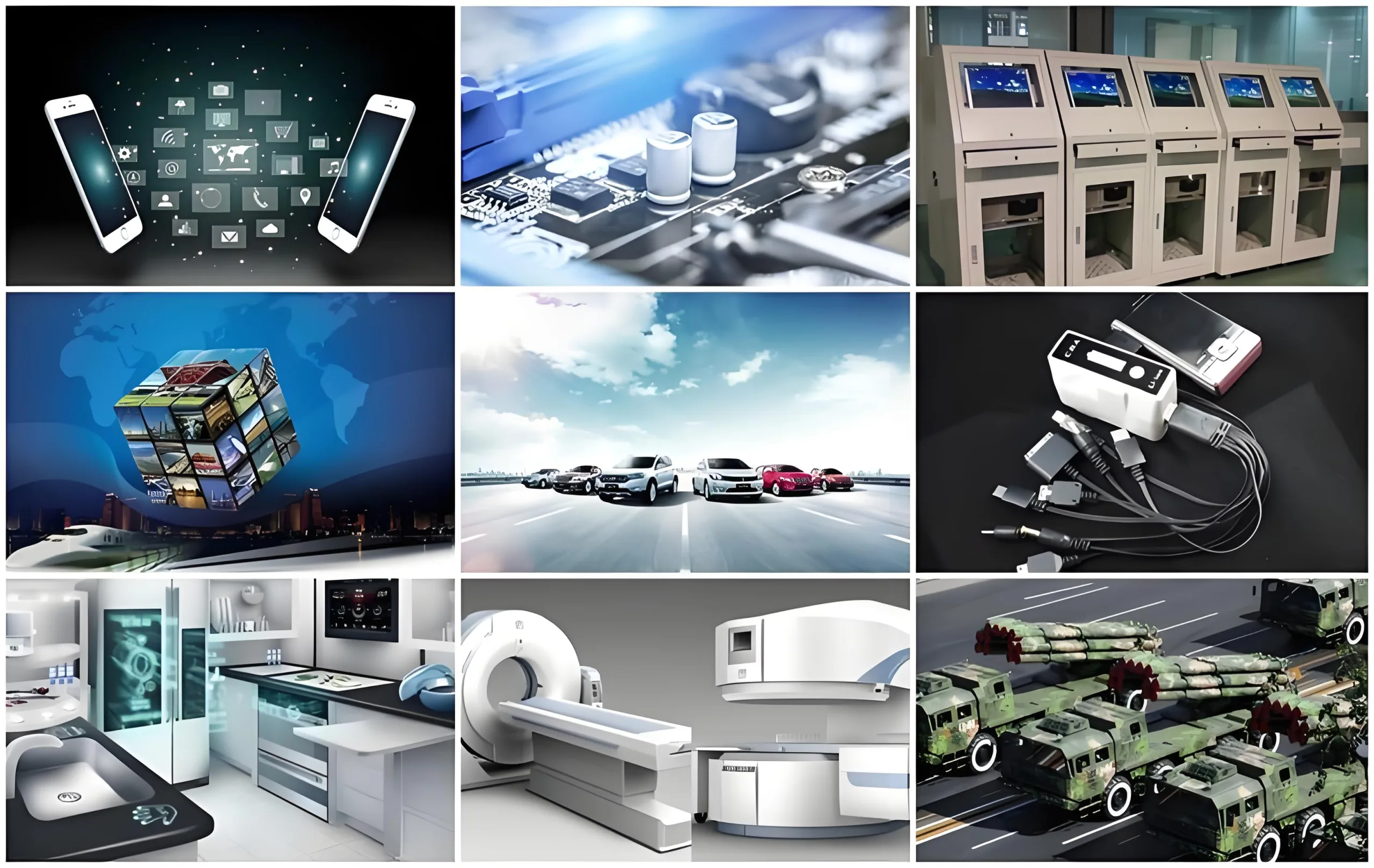 HDI PCBs are extensively utilized in 5G communications, elettronica automobilistica, dispositivi medici, and industrial control systems.
