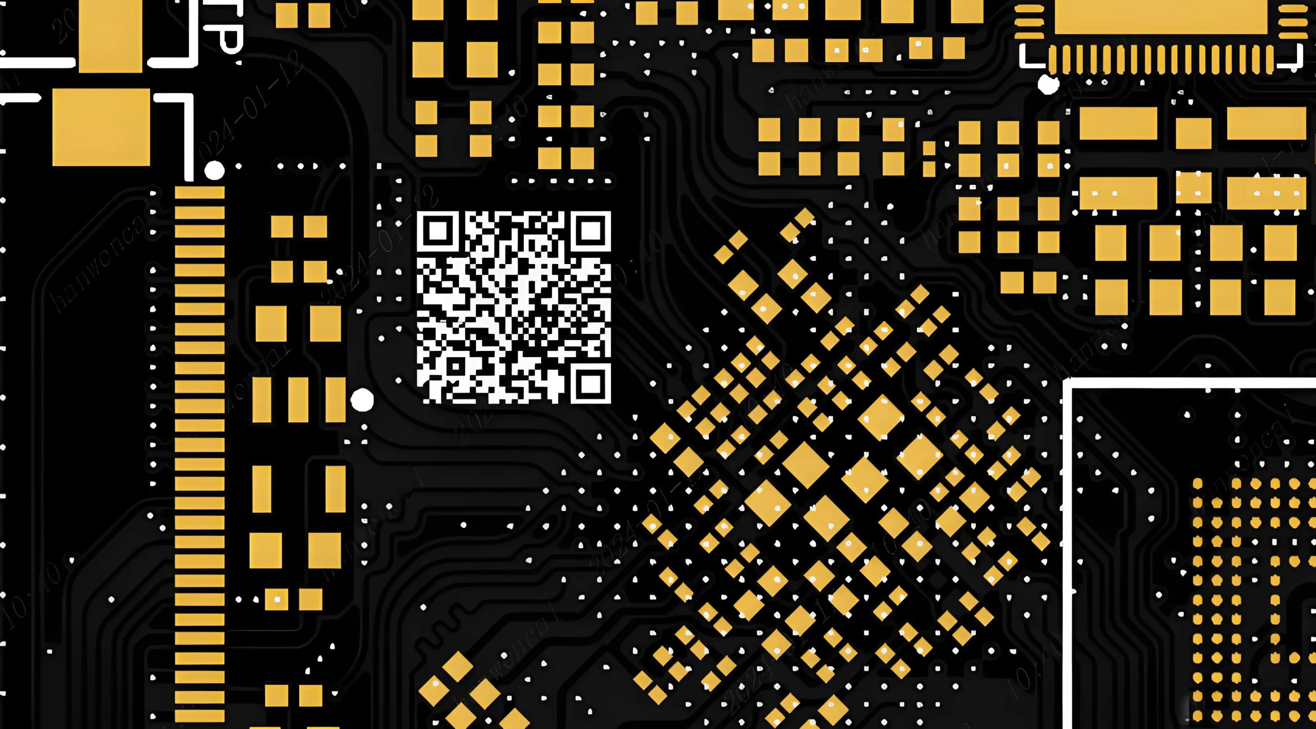 QR Code on PCB Silkscreen