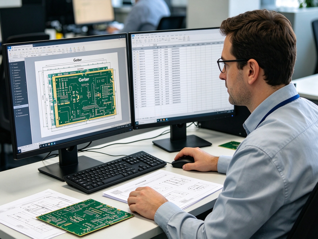 PCB engineer using AI assistant for PCB design